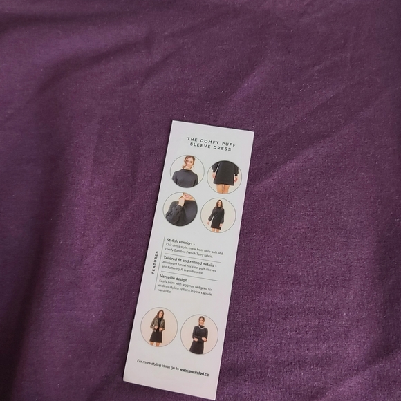 ENCIRCLED Puff Sleeve Dress - Picture 4 of 4